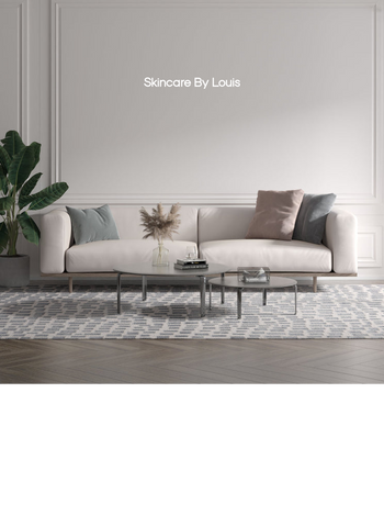Custom text: Skincare By Louis