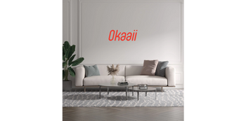 Custom text: Okaaii