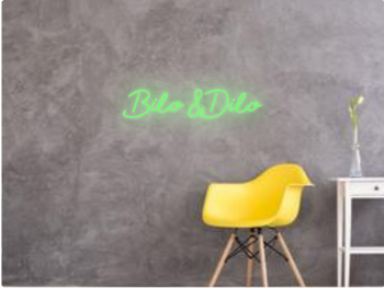 Custom text: Bilo&Dilo