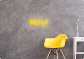 Custom text: Nahyl