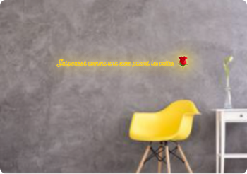 Custom text: J