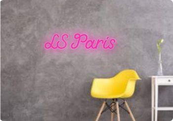 Custom text: LS Paris