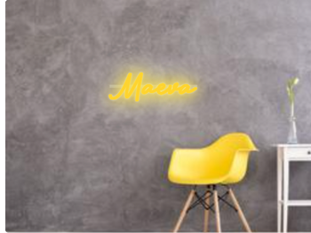 Custom text: Maeva