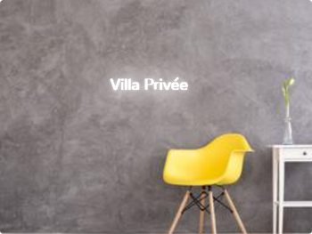 Custom text: Villa Privée