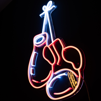 Boxing Gloves - neon LED sign