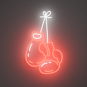 Boxing Gloves - neon LED sign