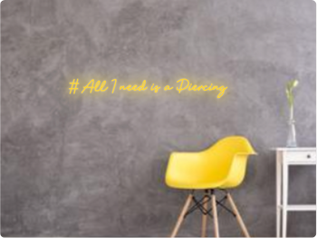 Custom text: # All I need is a Piercing