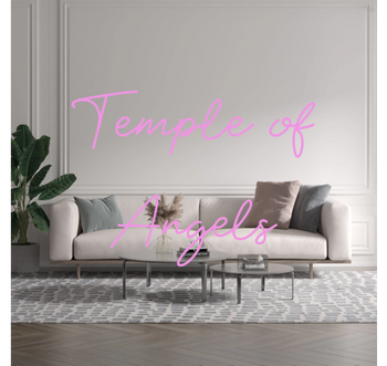 Custom text: Temple of
Angels