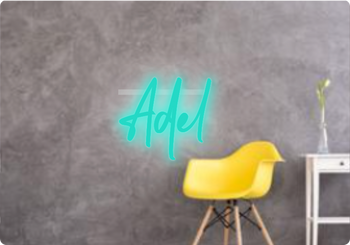 Custom text: Adel