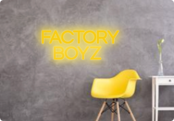 Custom text: FACTORY
BOYZ
