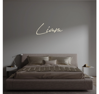 Custom text: Liam