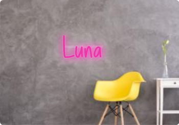 Custom text: Luna