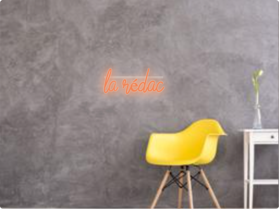 Custom text: la rédac