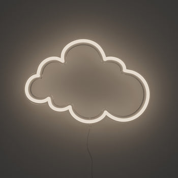 Cloud, neon LED sign