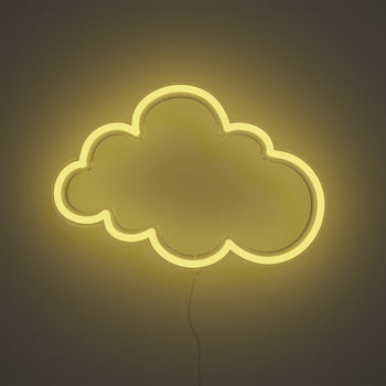Cloud, neon LED sign