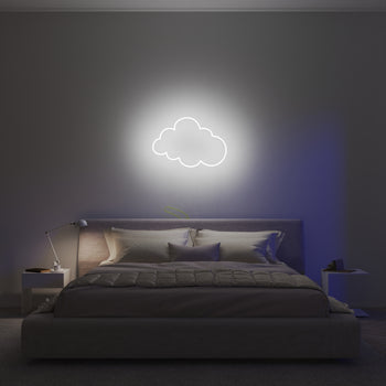 Cloud, neon LED sign