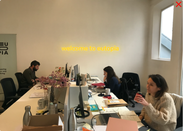 Custom order: welcome to eutopia