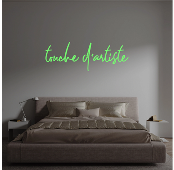 Custom text: touche d