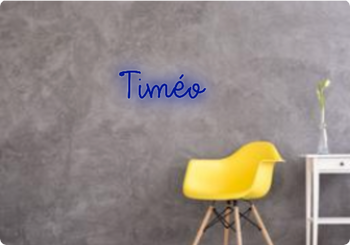 Custom text: Timéo