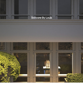 Custom text: Skincare By Louis