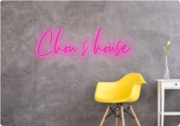 Custom text: Chou’s house