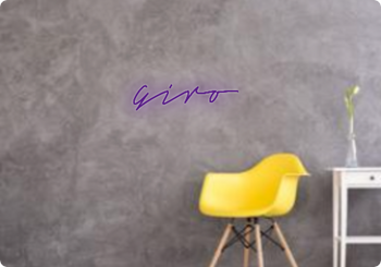 Custom text: Giro