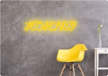 Custom text: HOMING