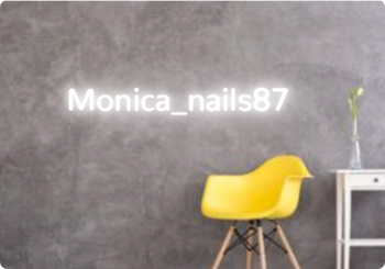 Custom text: Monica_nails87