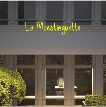 Custom text: La Moestinguette