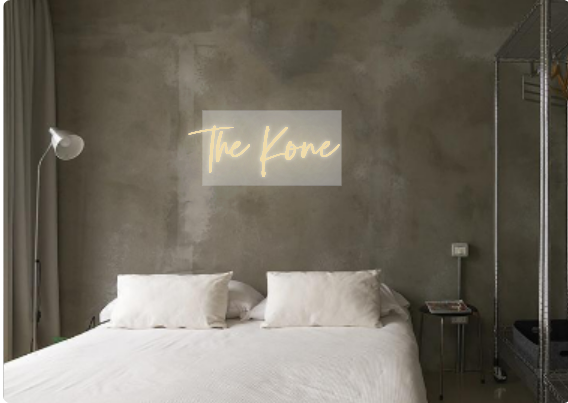 Custom text: The Kone