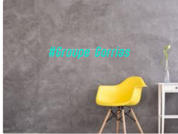Custom text: #Groupe Gorrias