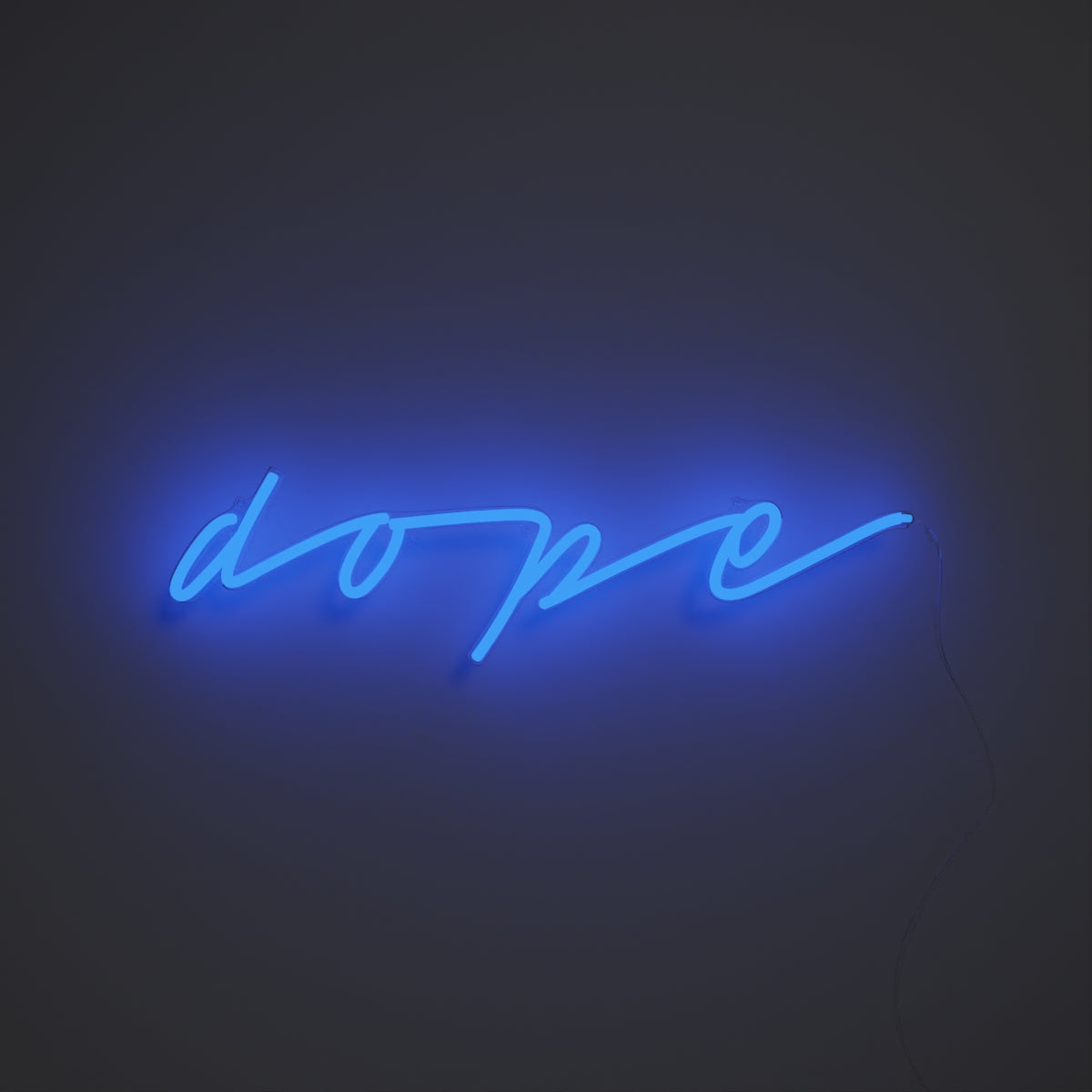 Dope, neon LED sign