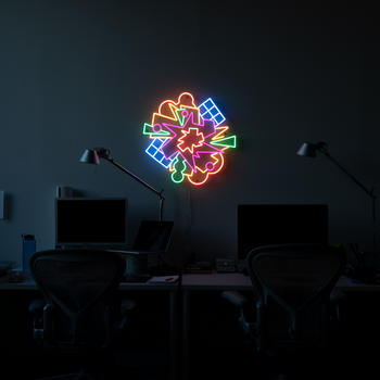 Checkmate by Wade and Leta - Neon LED Sign