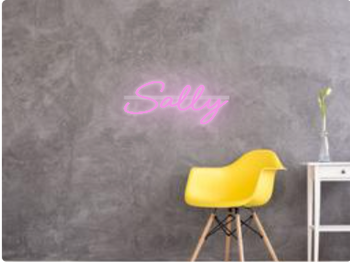 Custom text: Sally
