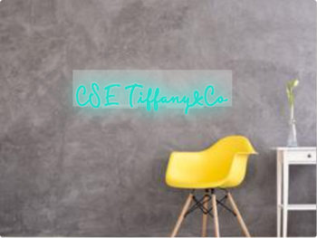 Custom text: CSE Tiffany&Co