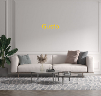 Custom text: Gusto