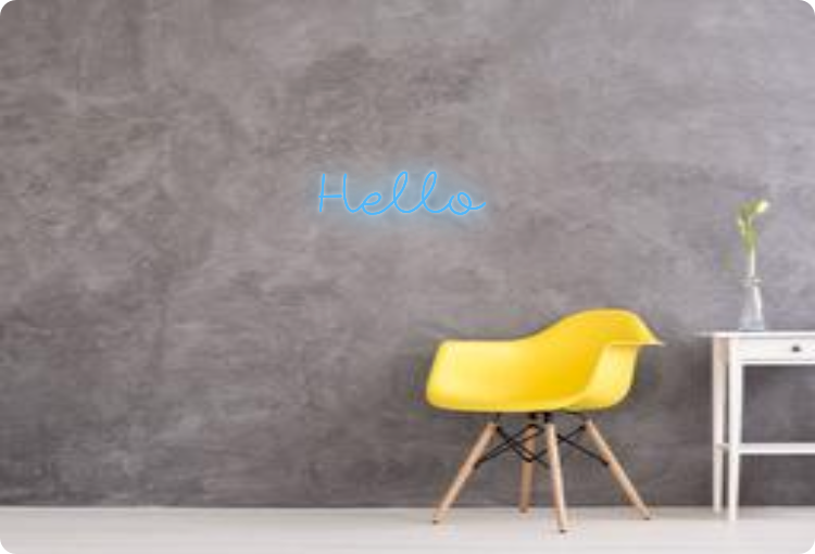 Custom order: Hello