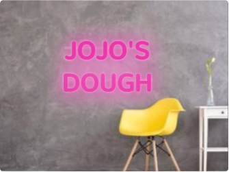 Custom text: JOJO