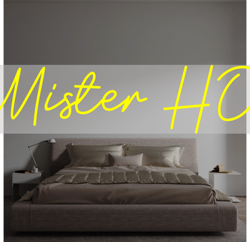 Custom text: Mister HO.