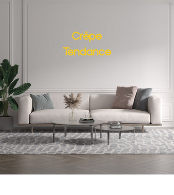 Custom text: Crepe 
Trend
