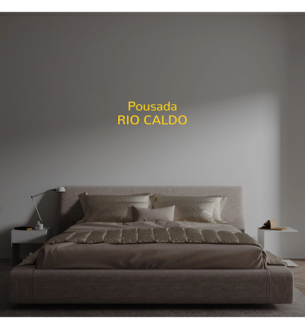 Custom text: Pousada
RIO CALDO