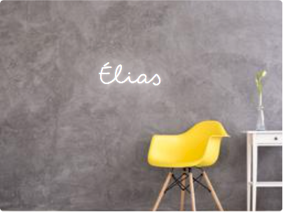 Custom text: Élias
