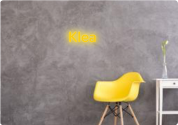 Custom text: Klea