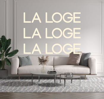 Custom text: LA LOGE
LA LOGE
LA LOGE