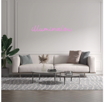 Custom text: illuminalou