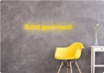Custom text: Bulot gourmand