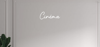 Custom text: Cinéma