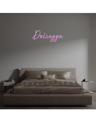 Custom text: Dolcezza