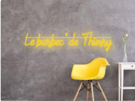 Custom text: Le barbec