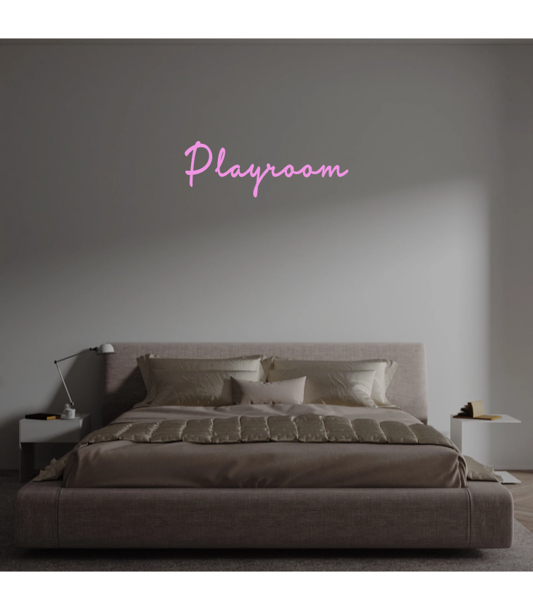 Custom text: Playroom